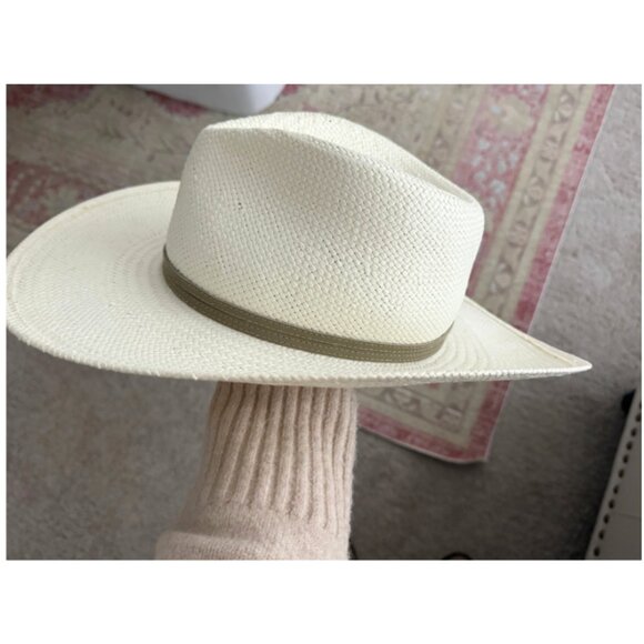 Janessa Leone Jude Packable Straw Hat Size XL main image 5